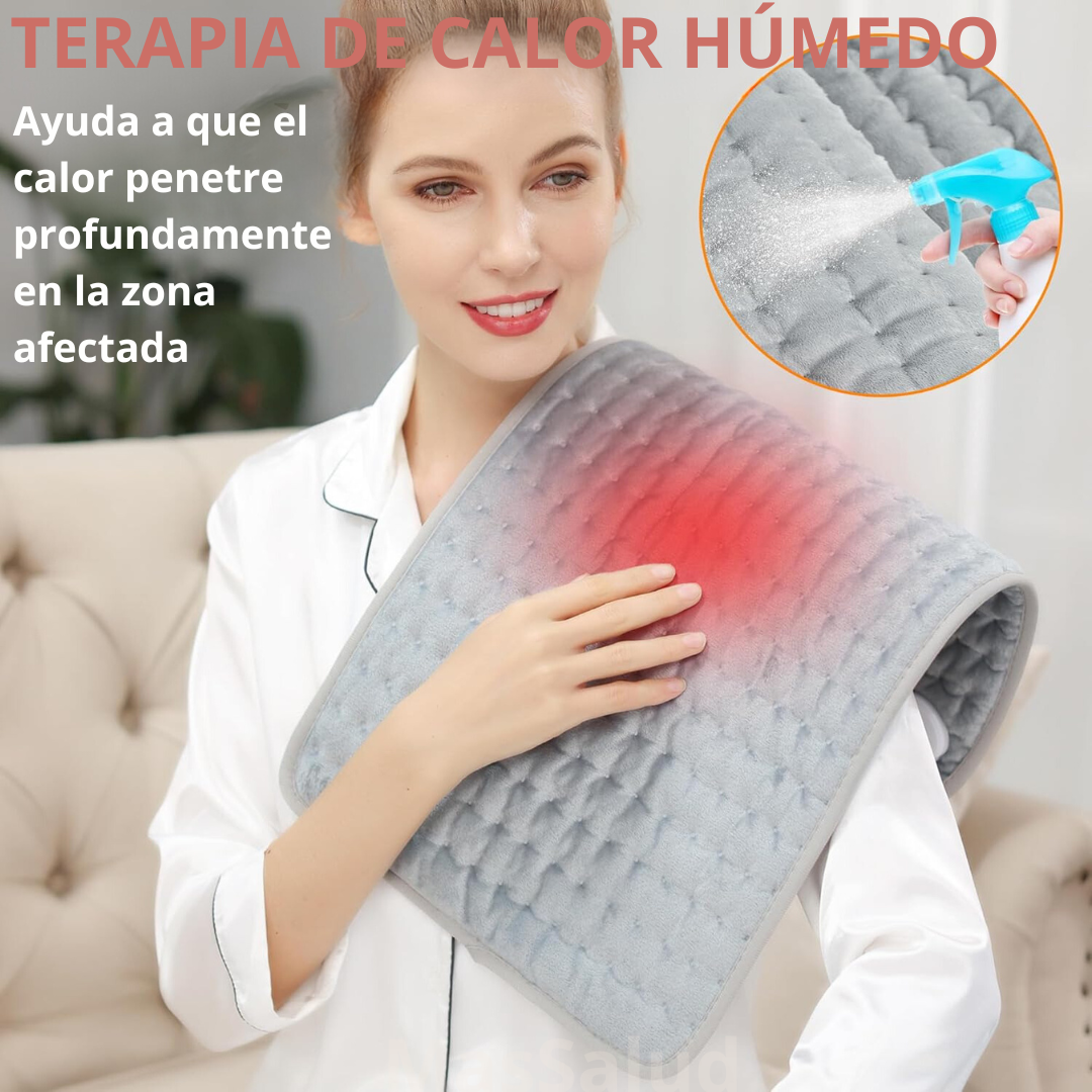 Almohadilla Térmica Eléctrica Para Espalda, Cuello, Abdomen