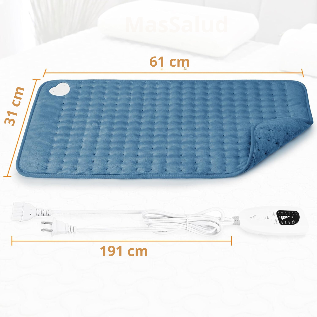 Almohadilla Térmica Eléctrica Para Espalda, Cuello, Abdomen