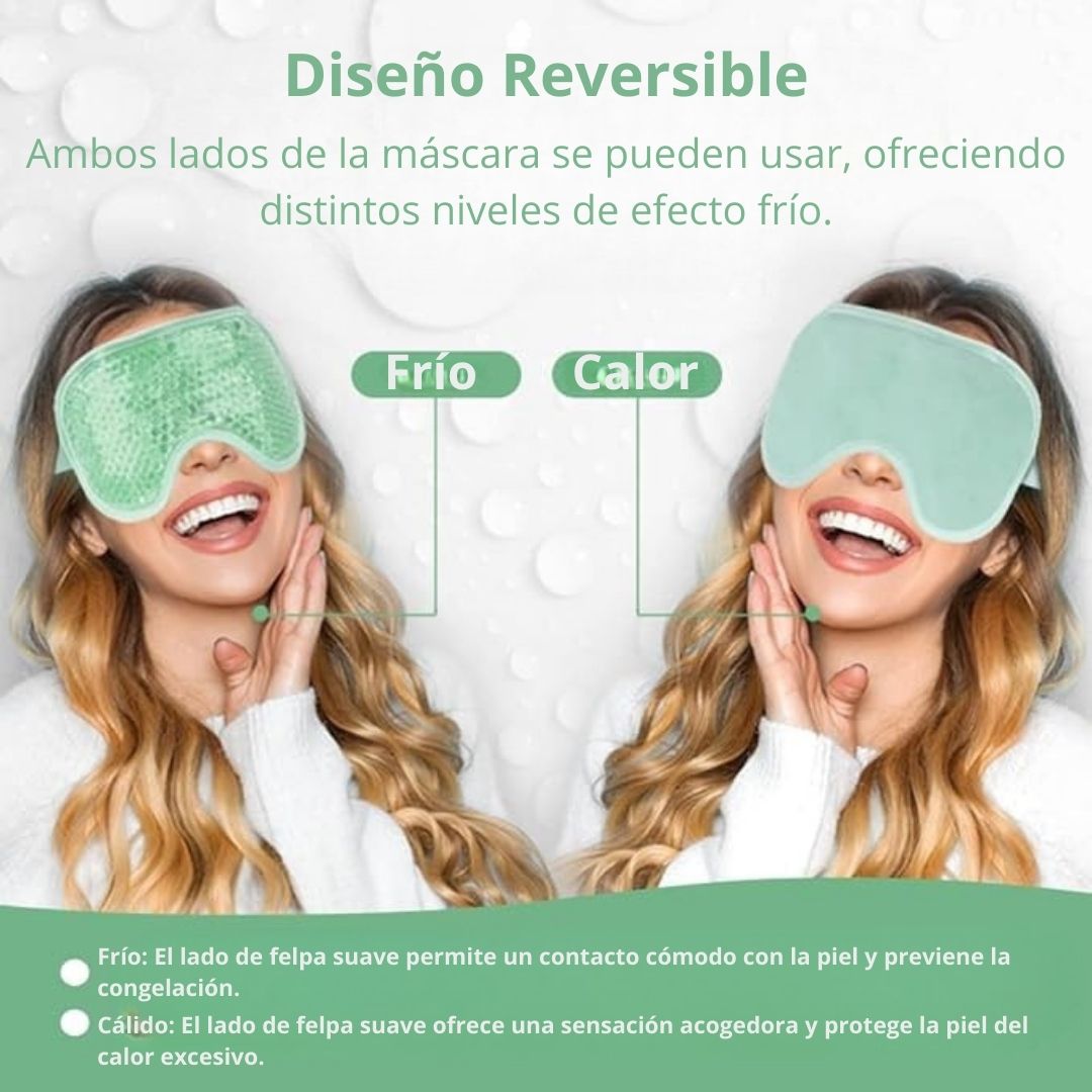 Máscara De Gel Frío Y Calor Para Ojos Alivio Y Relax