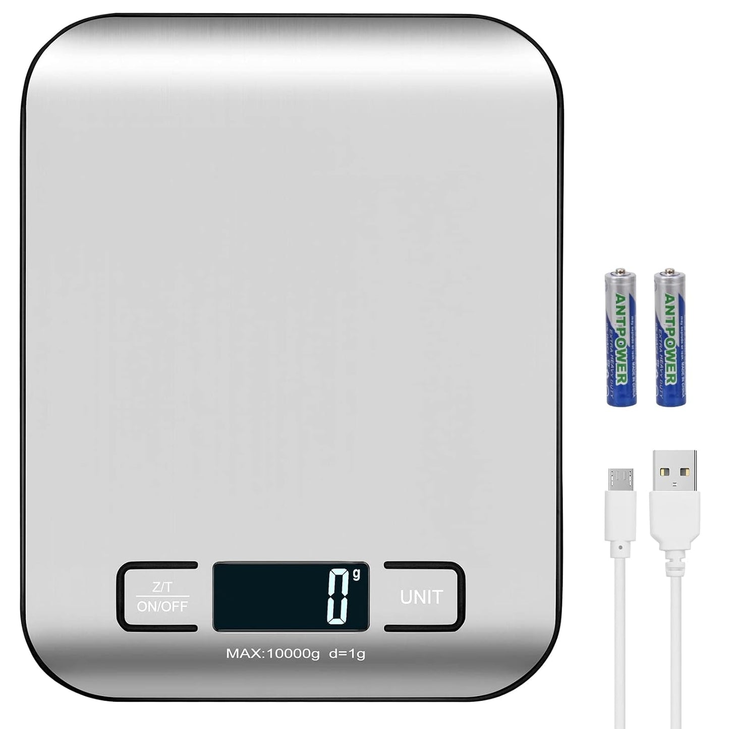 Balanza Pesa Digital Cocina Precision Medicion De 1g A 10kg