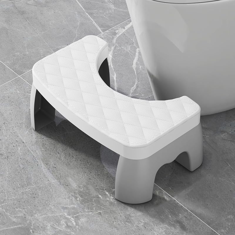 Taburete Ergonómico Para Inodoro - Compacto Y Antideslizante