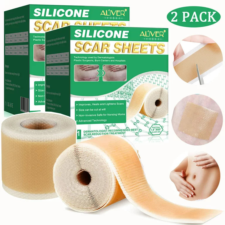 Cinta Autoadhesiva Silicona Remueve Cicatriz. 1.5 Mts