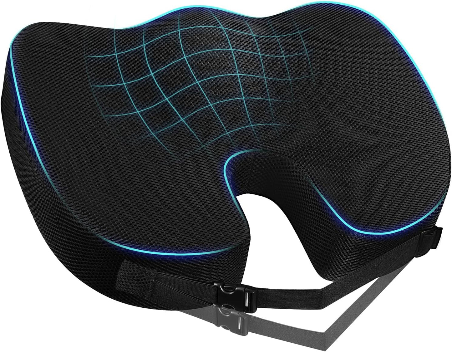 Almohadon Ortopédico Espalda Coxis, Cojín Lumbar