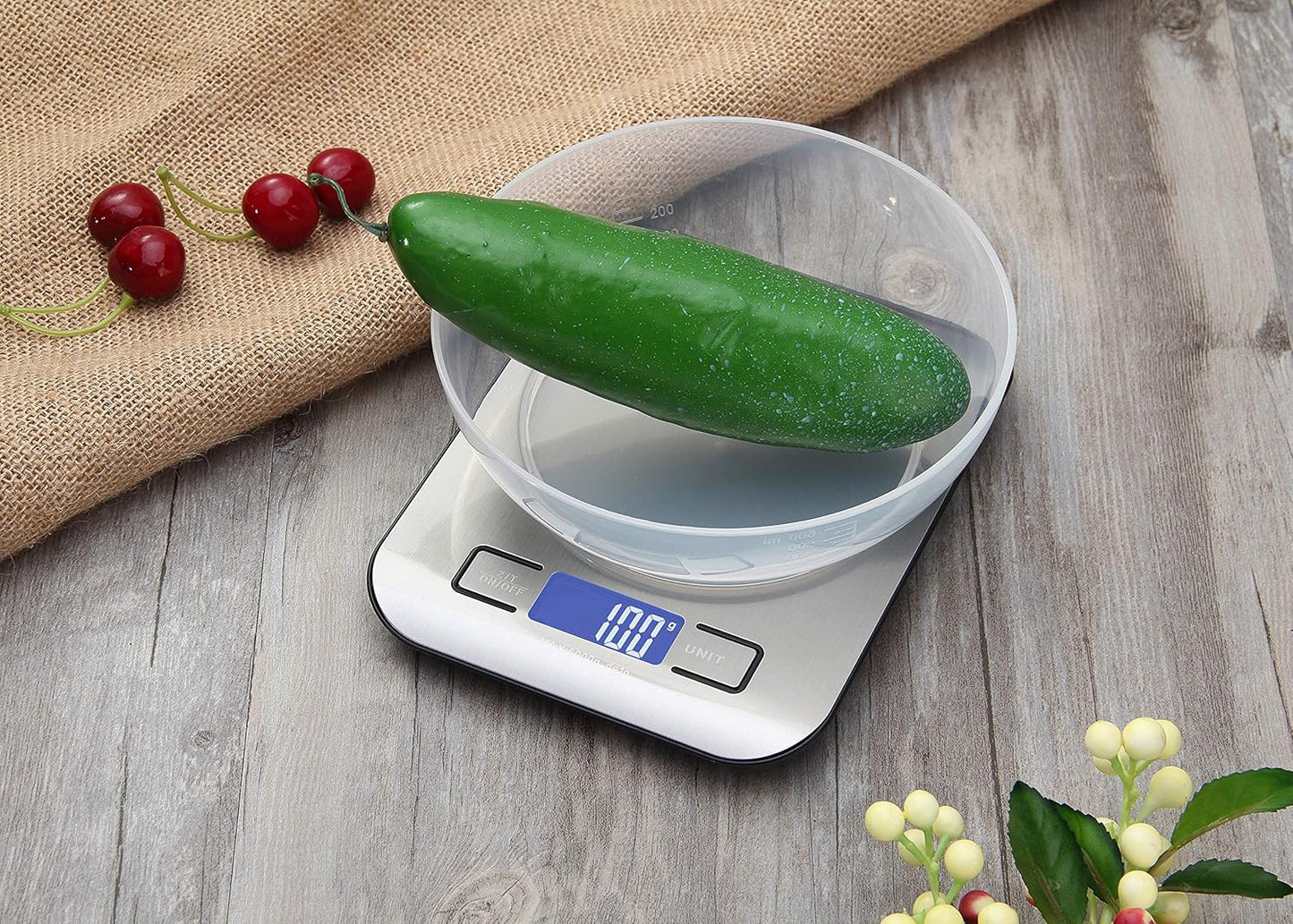 Balanza Pesa Digital Cocina Precision Medicion De 1g A 10kg