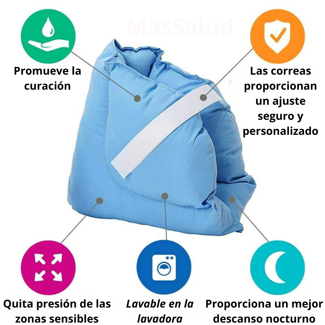 Almohadón Protector De Talón Antiescaras Botas Pies