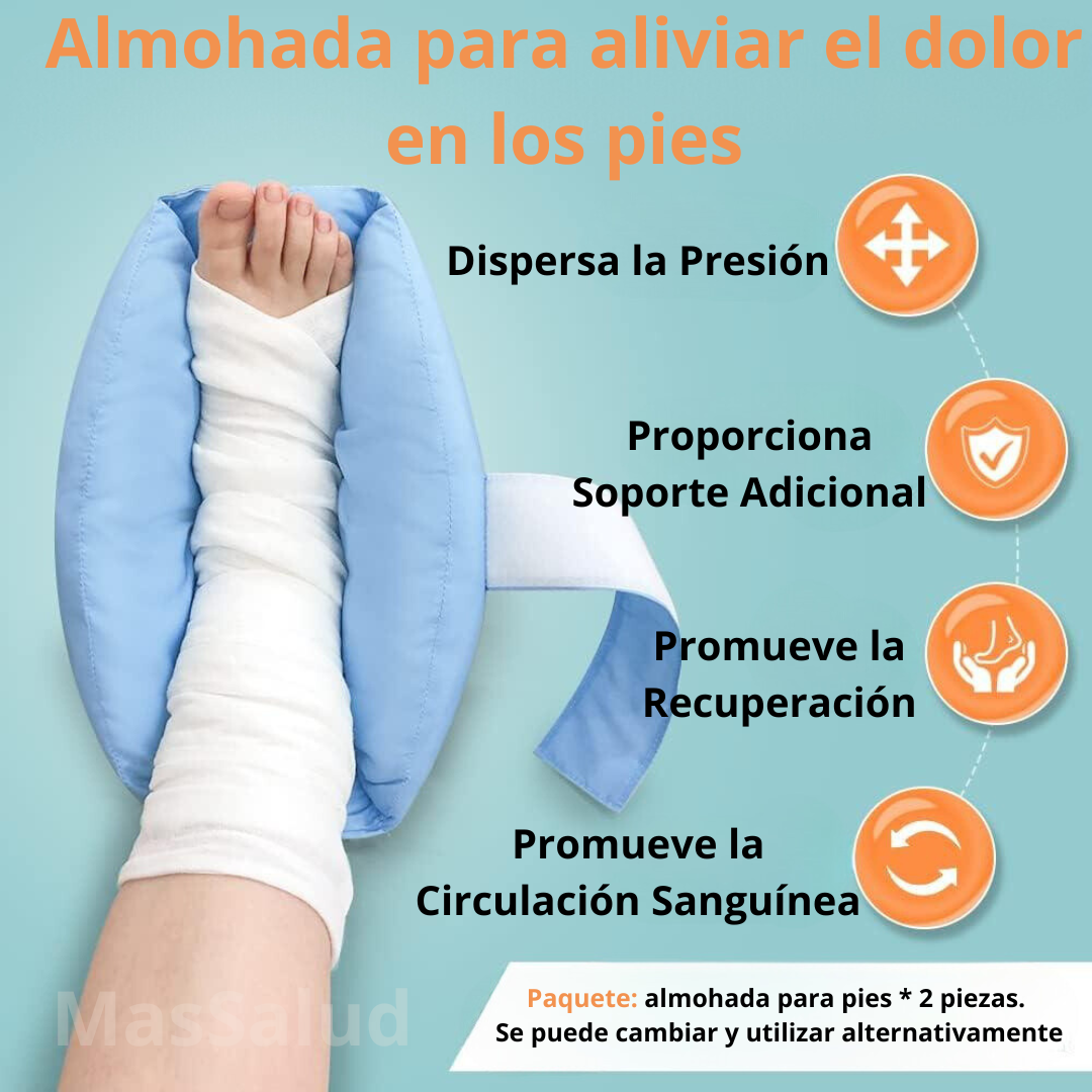 Almohadón Protector De Talón Antiescaras Botas Pies