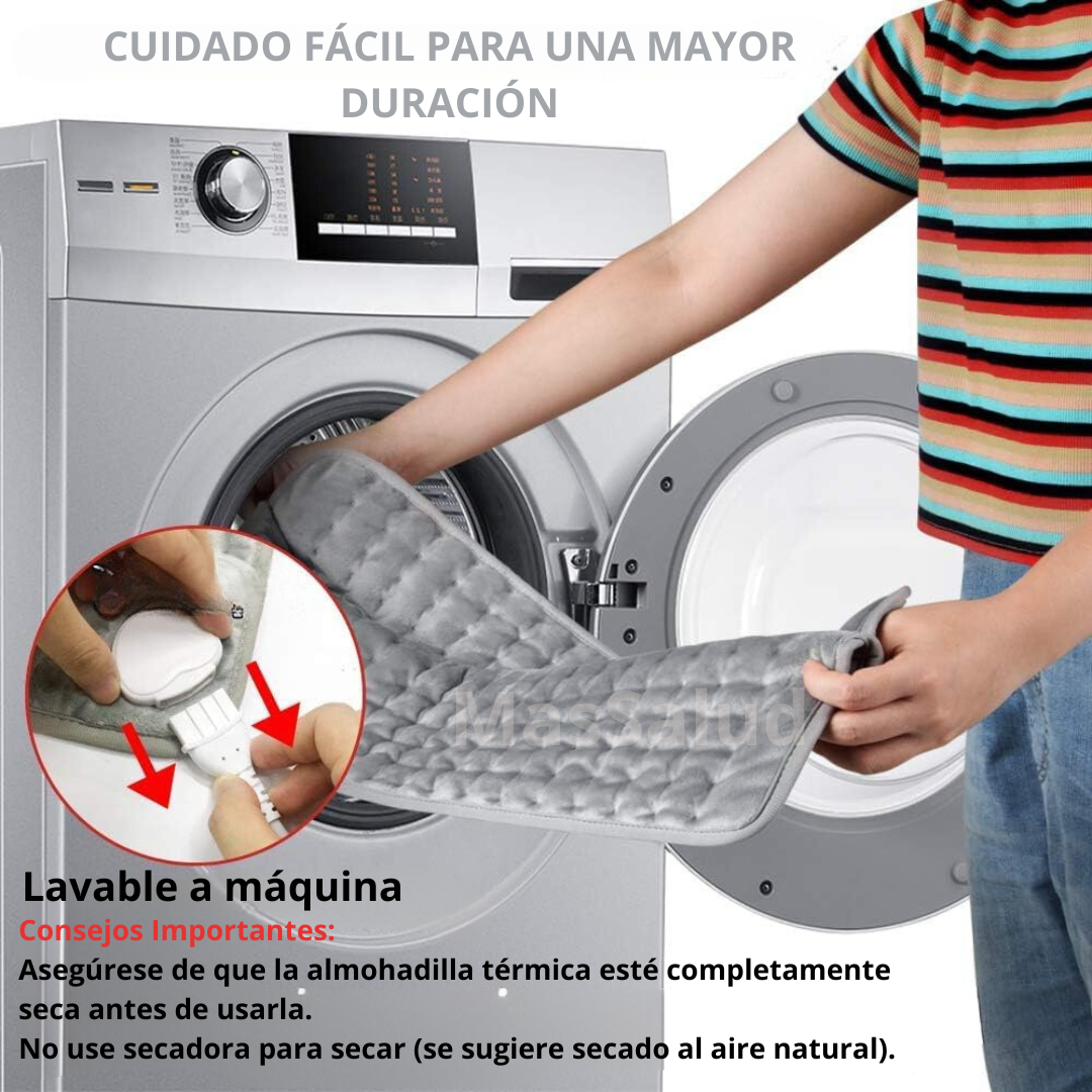 Almohadilla Térmica Eléctrica Para Espalda, Cuello, Abdomen