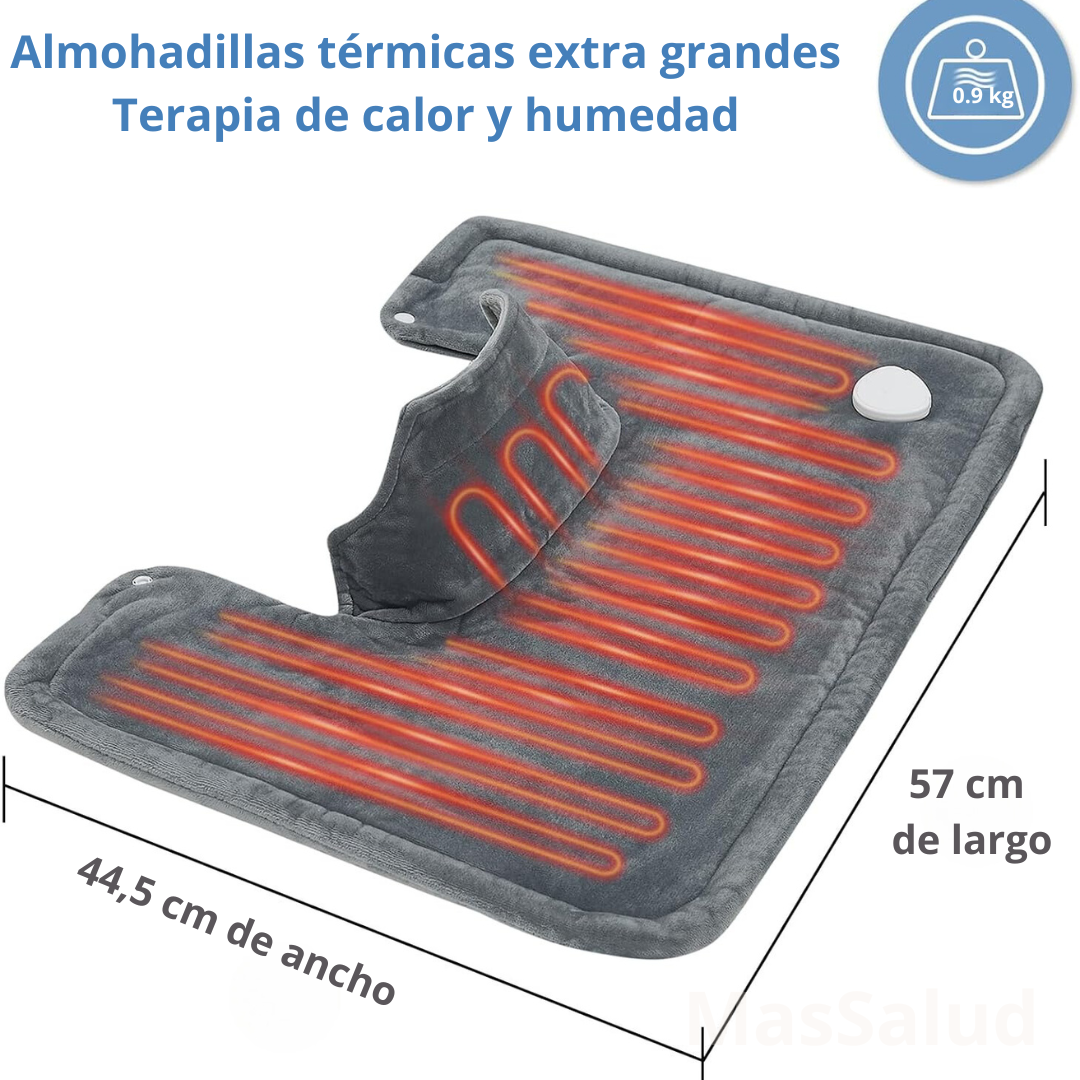 Almohadilla Térmica Eléctrica Cuello Hombros - Alivio Dolor