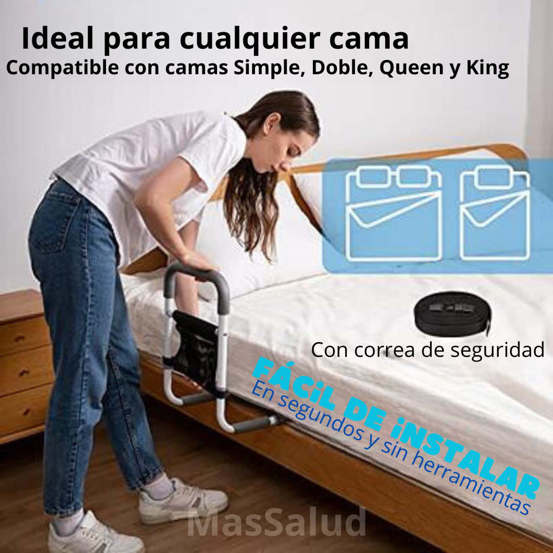 Riel Cama Prevenir Caídas Ayuda Incorporarse