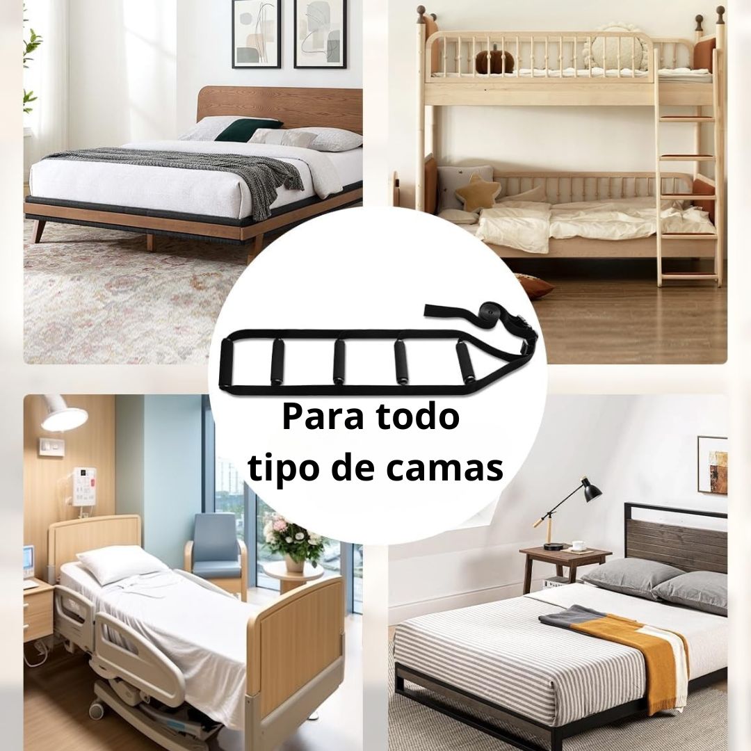Escalera De Cama Ajustable - Asas Antideslizantes