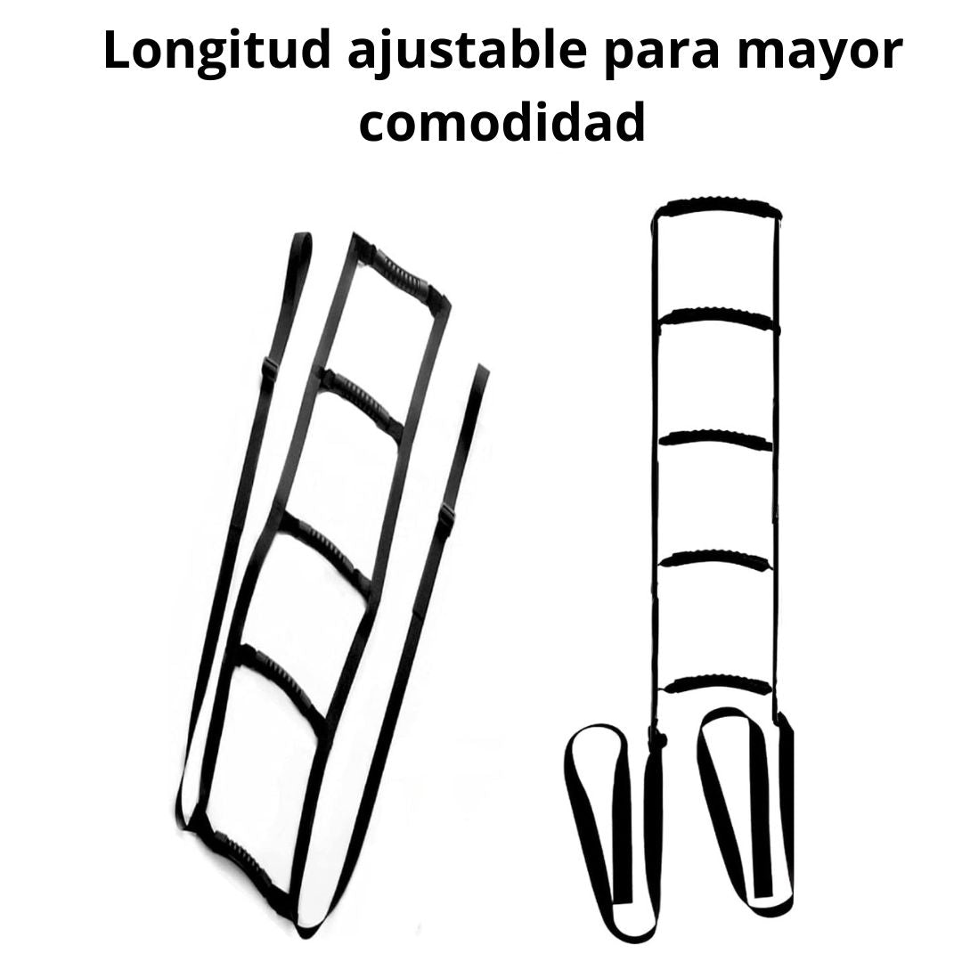 Escalera De Cama Ajustable - Asas Antideslizantes