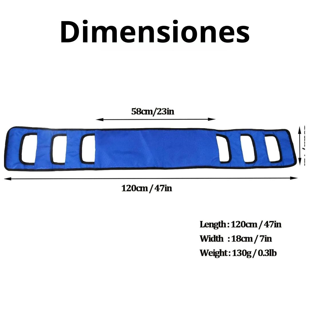 Cinturón de Marcha y Eslinga de Transferencia para Pacientes