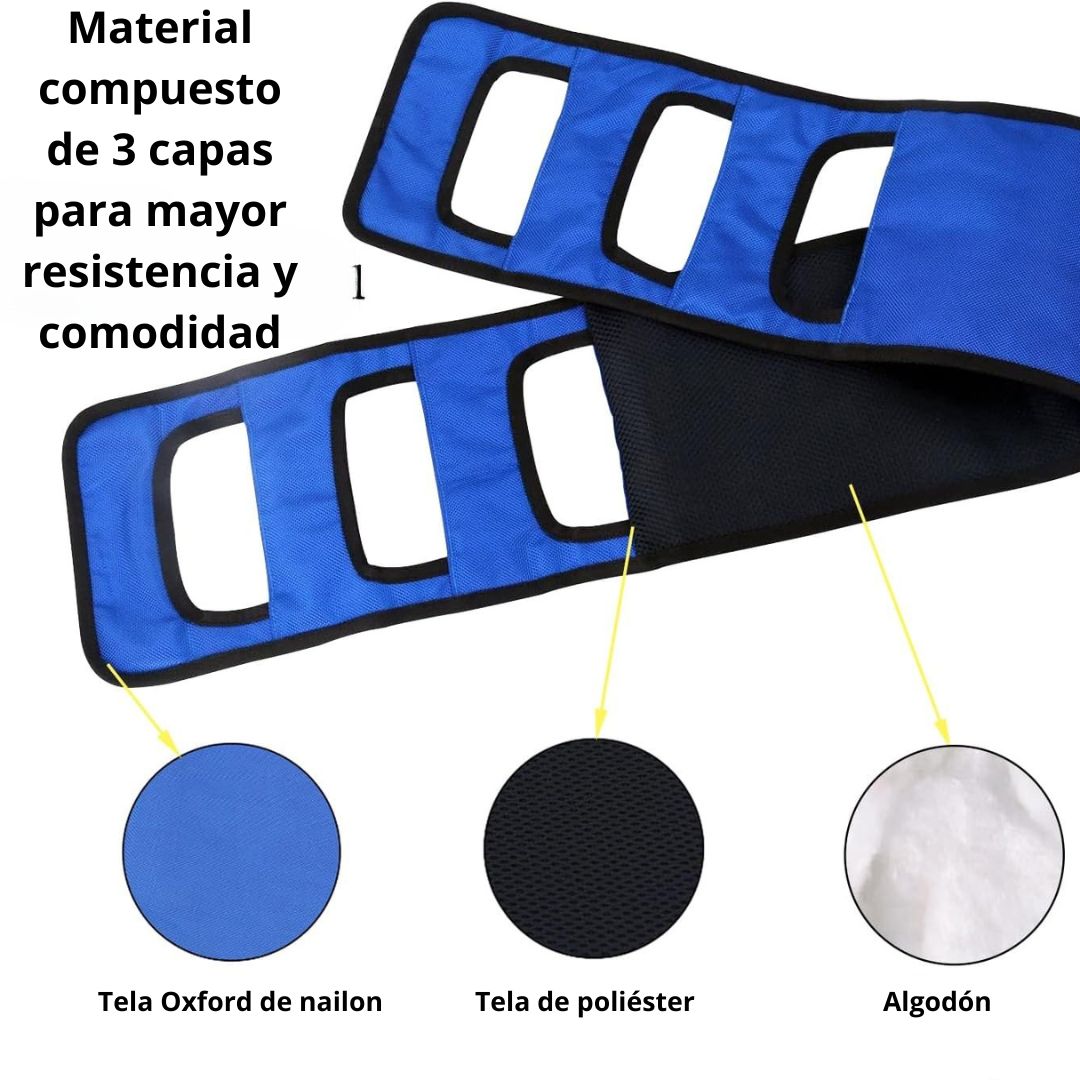 Cinturón de Marcha y Eslinga de Transferencia para Pacientes