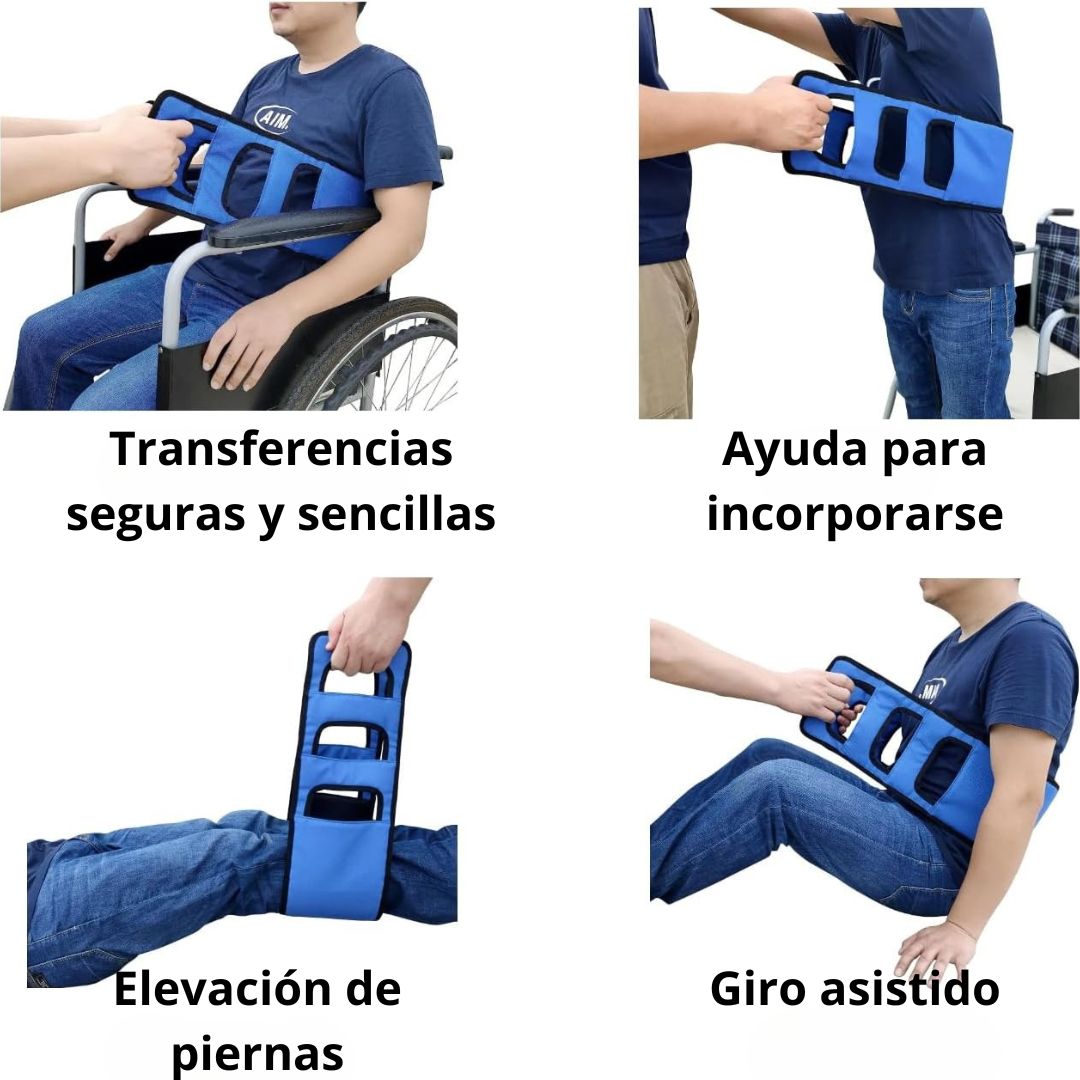 Cinturón de Marcha y Eslinga de Transferencia para Pacientes