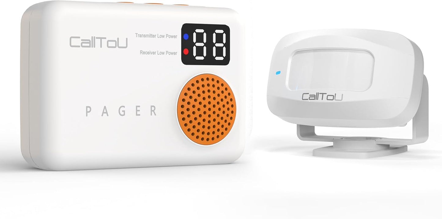 Cuidado Adulto Mayores Alarma Inalámbrica De Cama Llamador