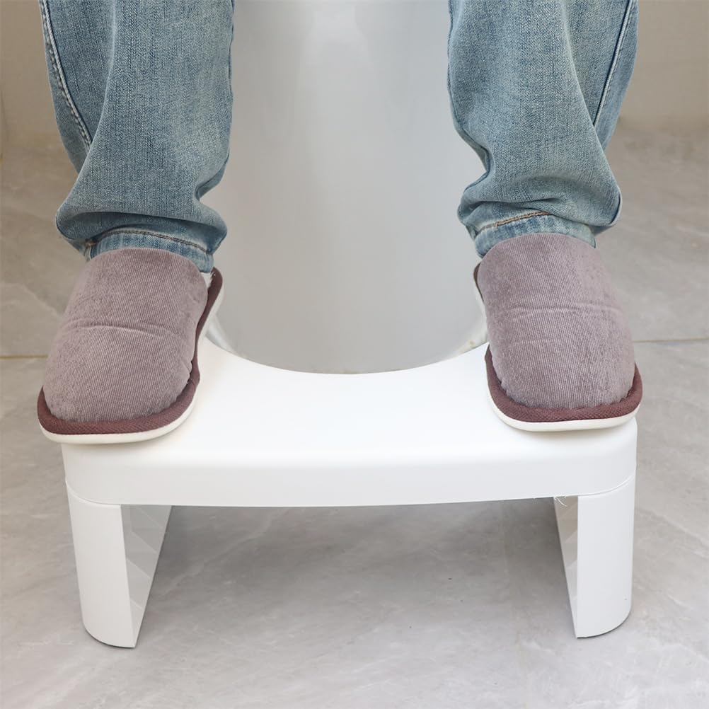 Taburete Ergonómico Para Inodoro - Compacto Y Antideslizante