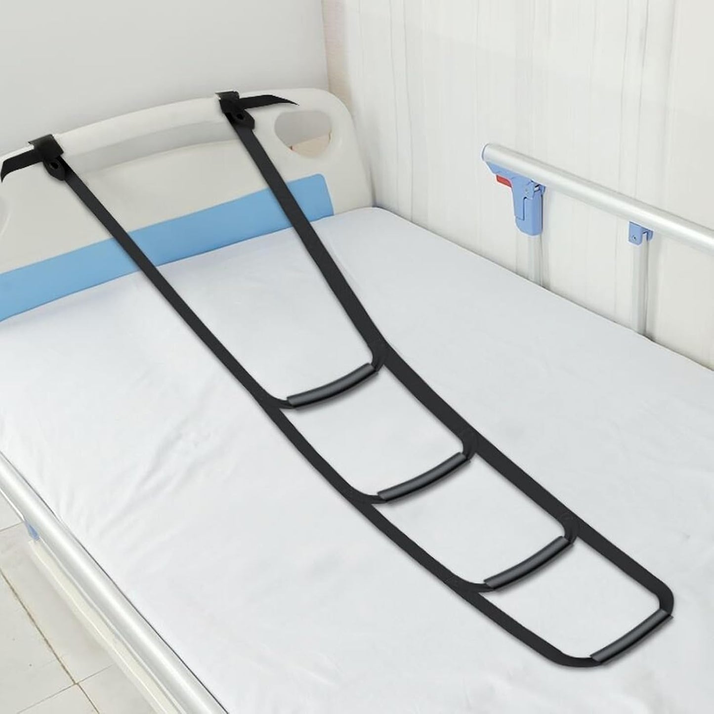 Escalera De Cama Ajustable - Asas Antideslizantes Seguras