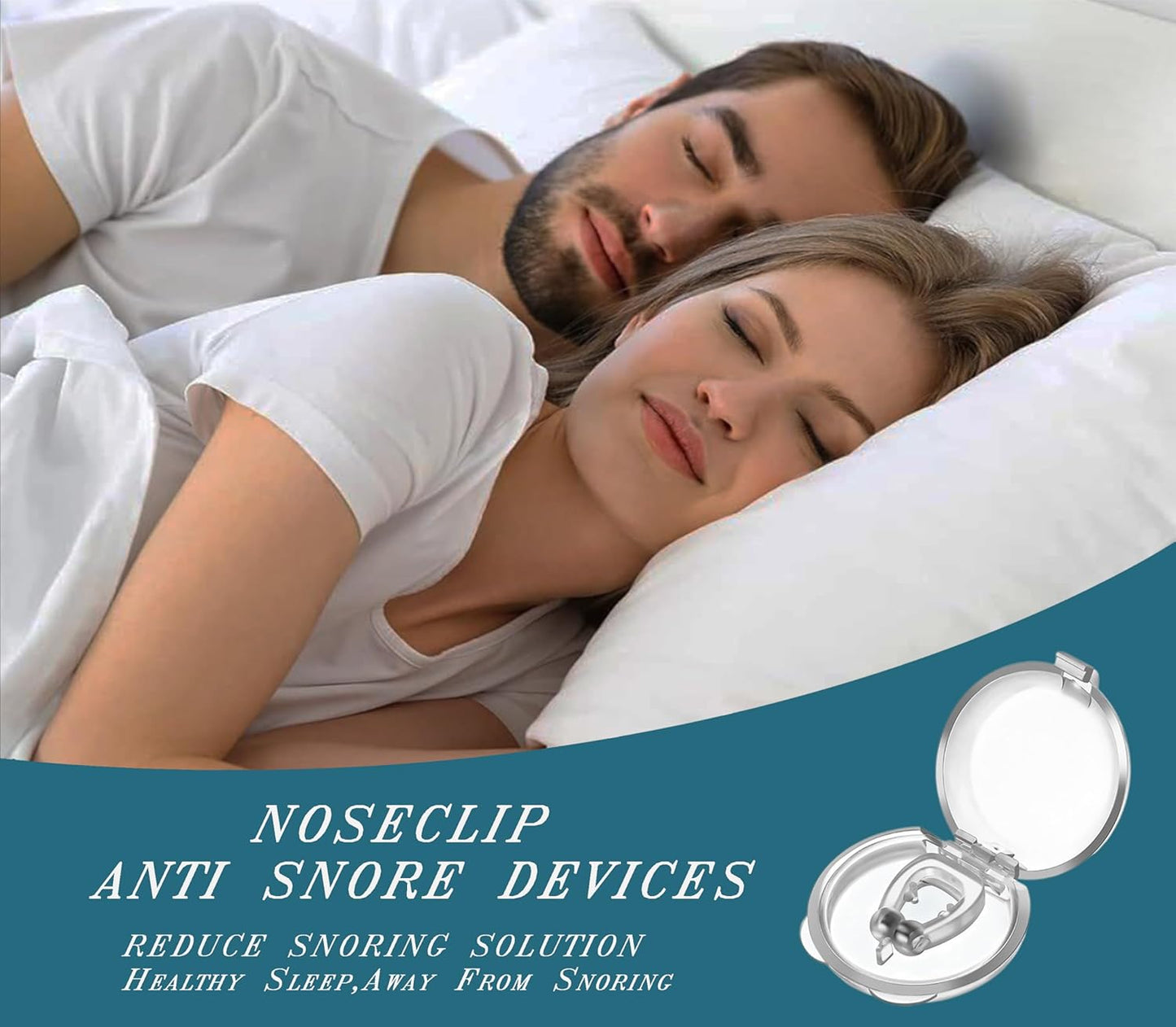 X 3 Apnea Sueño Antironquido Magneticos Mejora Respiracion