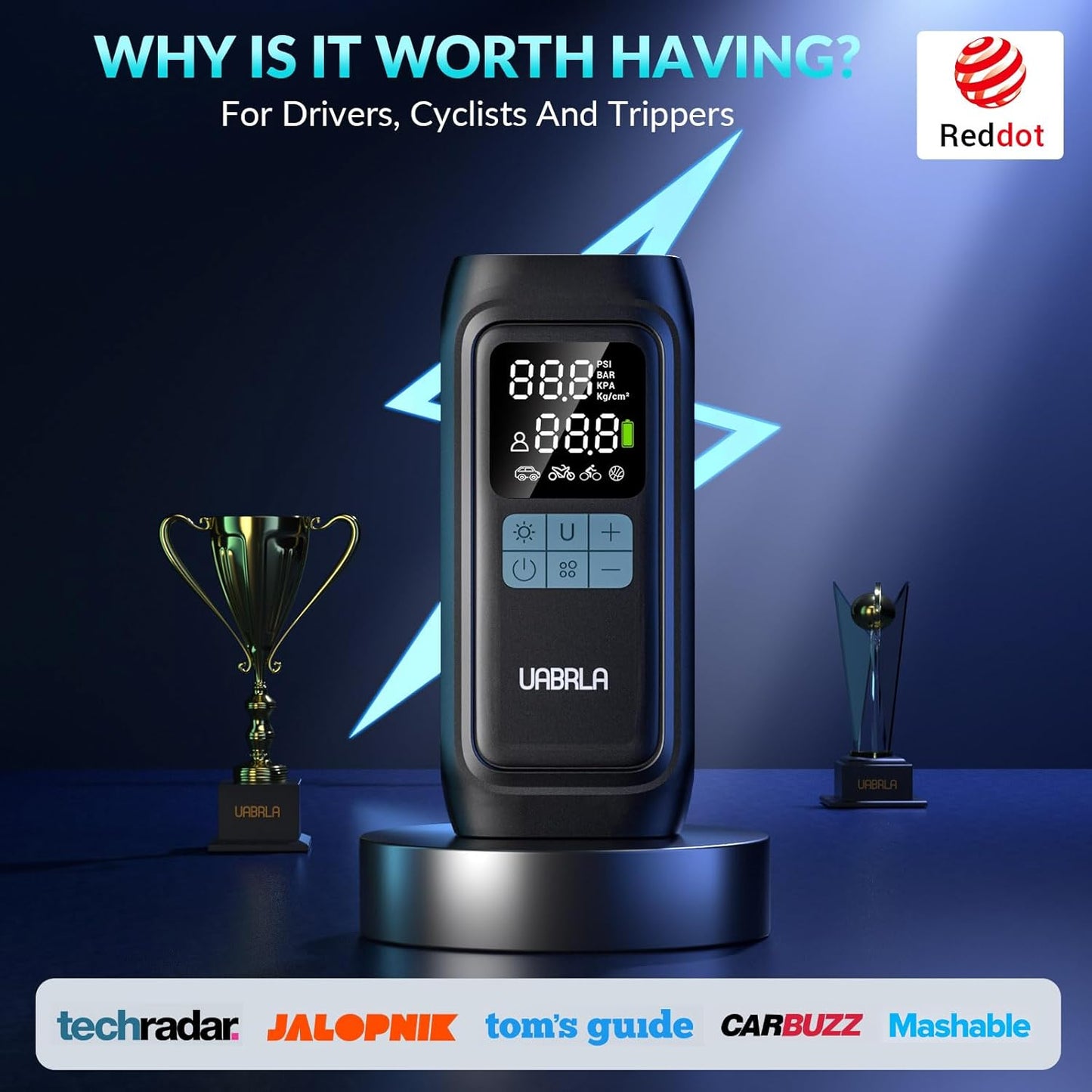 Compresor Eléctrico De Aire Portátil Inflador 150 Psi