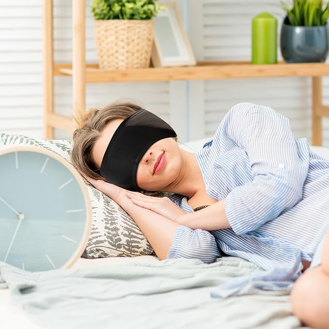 Máscara De Ojos Y Tapones: Sueño Reparador Y Sin Ruidos
