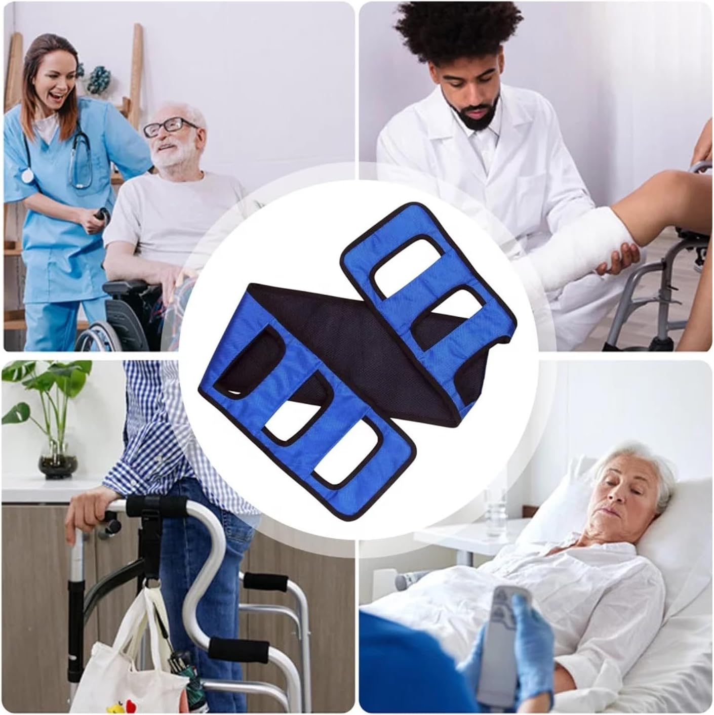 Cinturón de Marcha y Eslinga de Transferencia para Pacientes