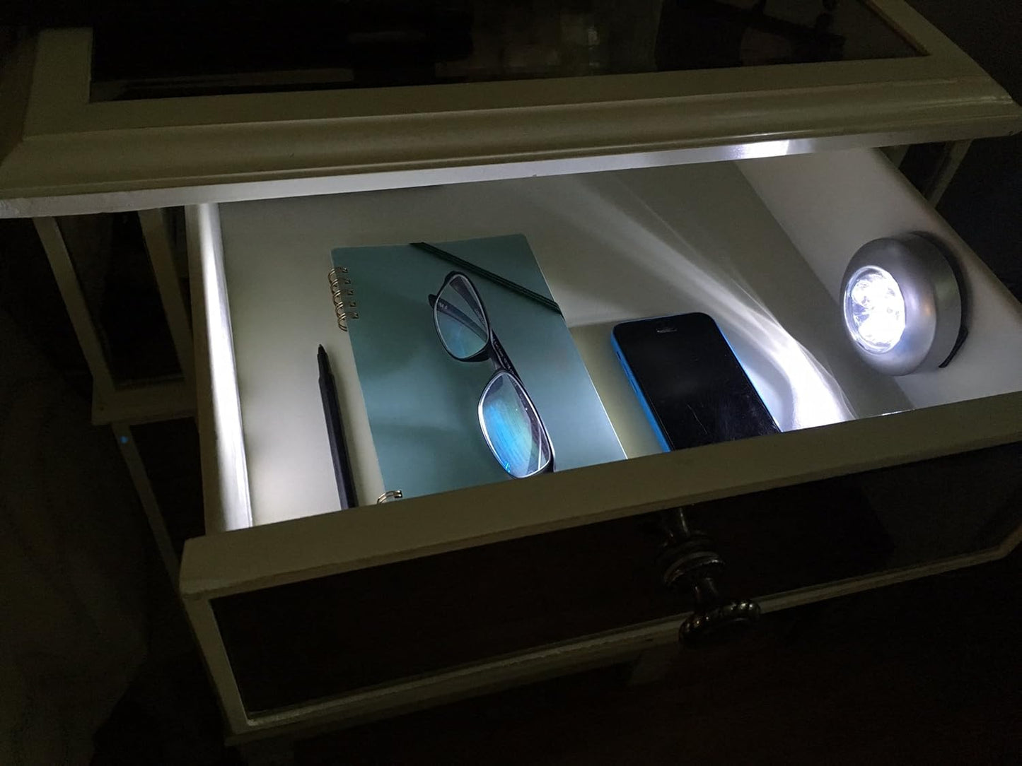Luz Nocturna Led Táctil Adhesiva Portátil Para Armarios X 2