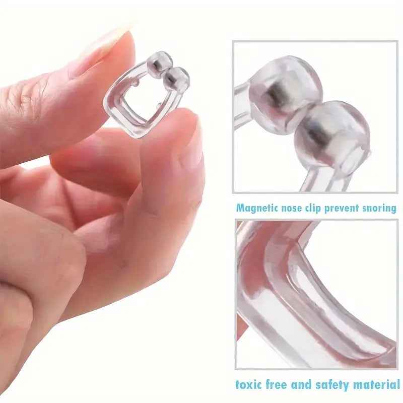 X 3 Apnea Sueño Antironquido Magneticos Mejora Respiracion