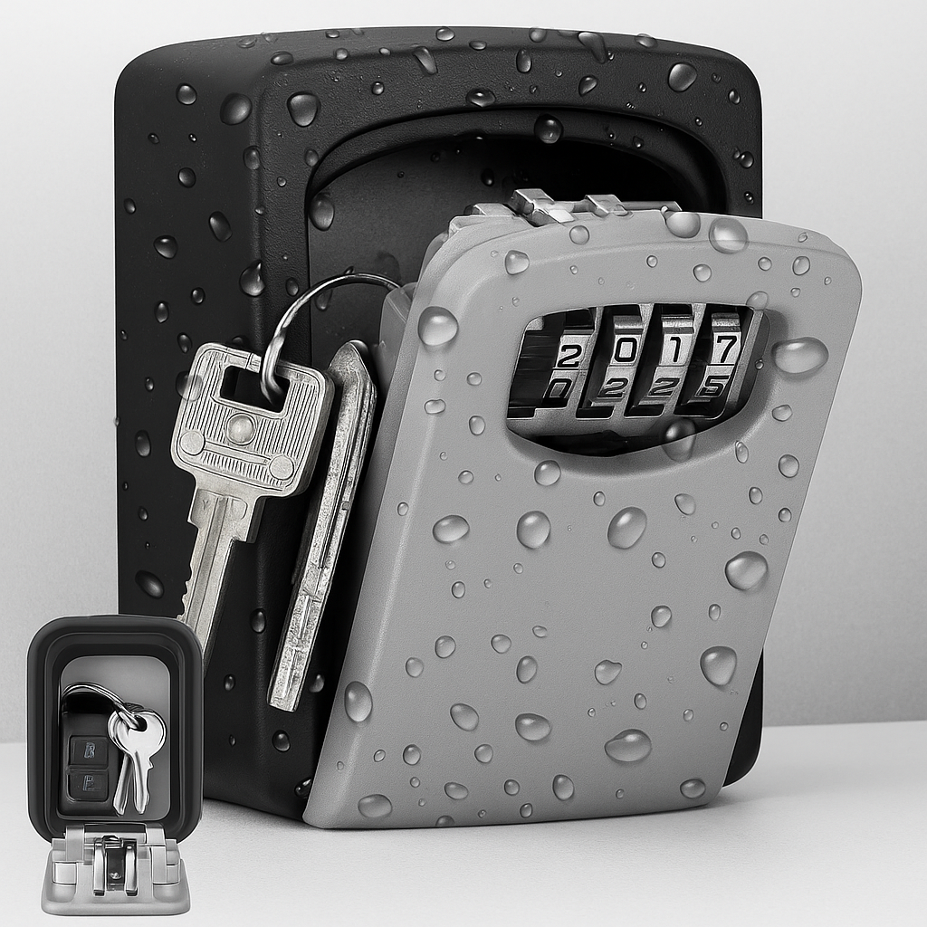 Caja Fuerte Seguridad Guarda Llaves Pared Con Combinacion