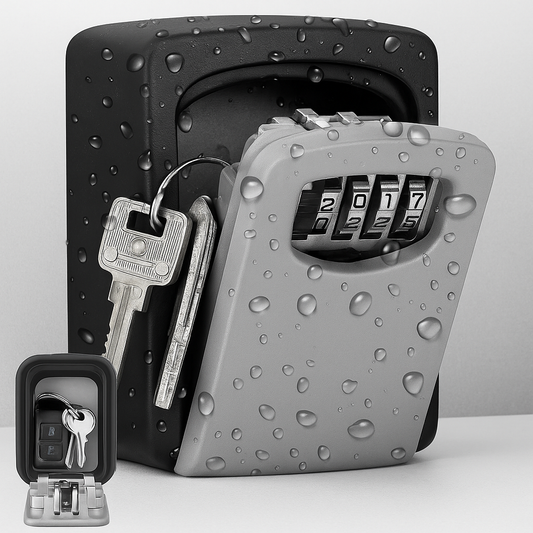 Caja Fuerte Seguridad Guarda Llaves Pared Con Combinacion