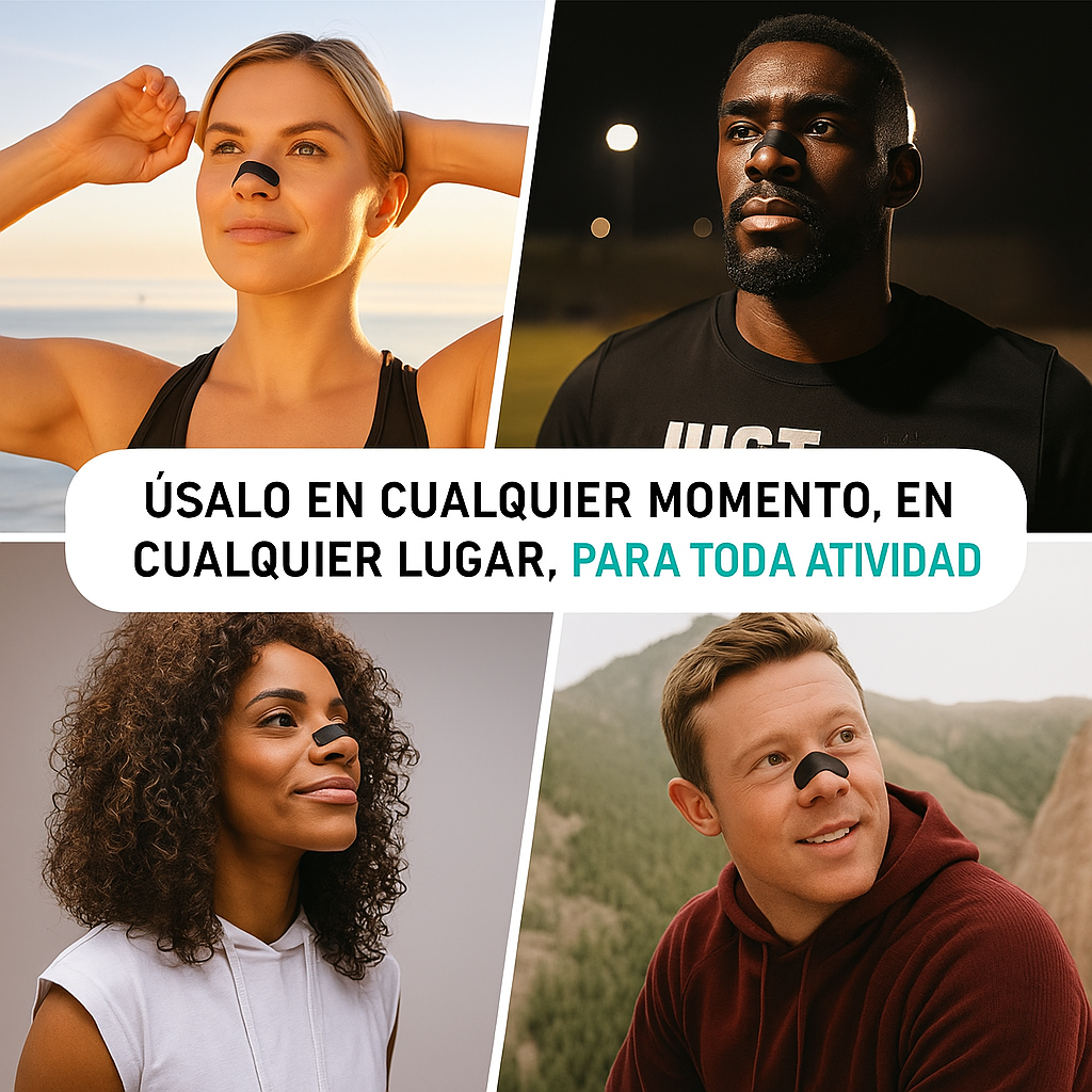 Kit Dilatador Nasal Magnético Antironquidos Respirar Mejor