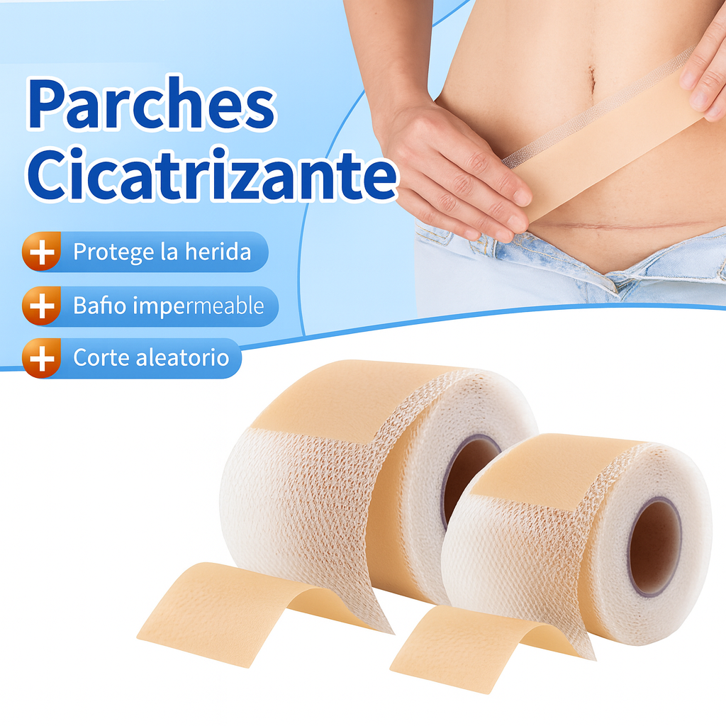 Cinta De Silicona Cicatrices Cirugías Quemaduras Acné