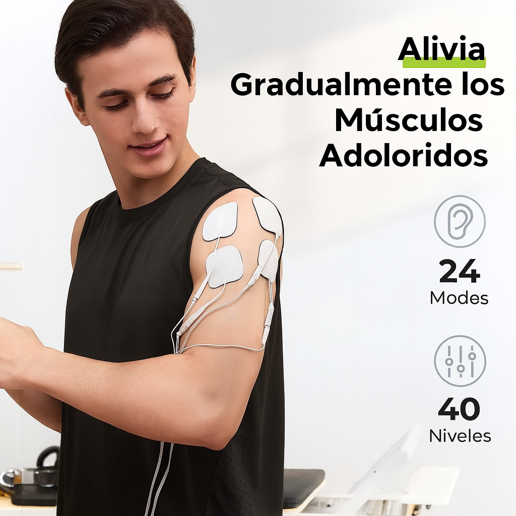 Tens Ems 3 En 1 Alivio Del Dolor Estimulación Muscular