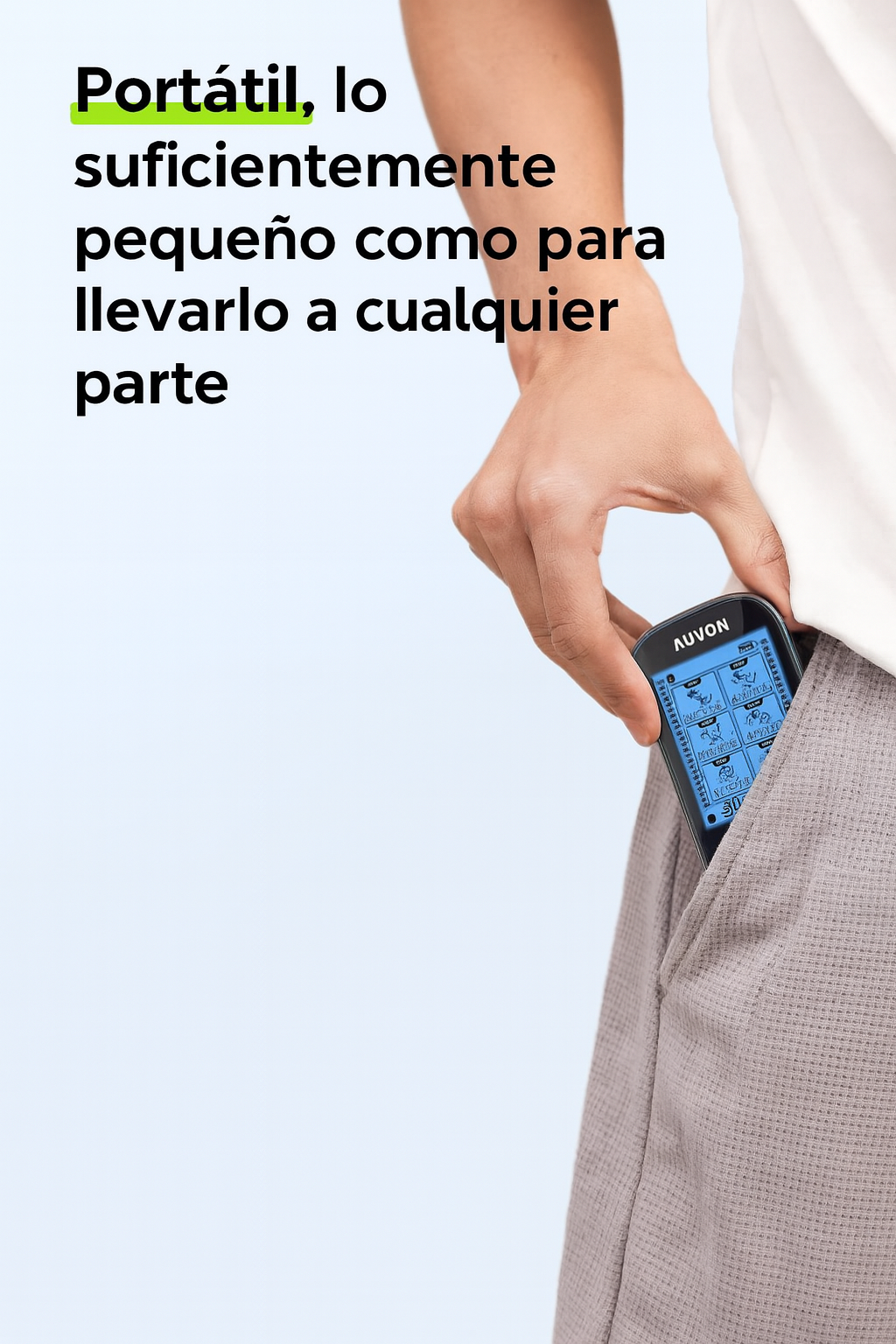 Tens Ems 3 En 1 Alivio Del Dolor Estimulación Muscular