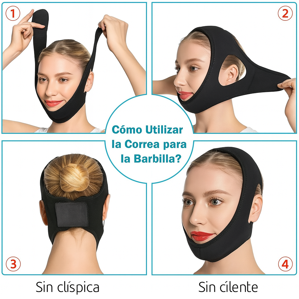 Correa Antirronquidos Ajustable Ronquidos Apnea Dormir