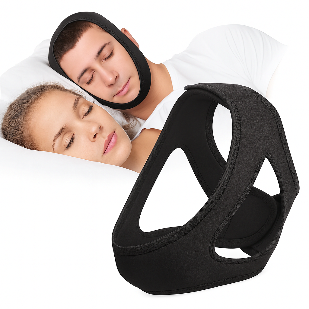 Correa Antirronquidos Ajustable Ronquidos Apnea Dormir