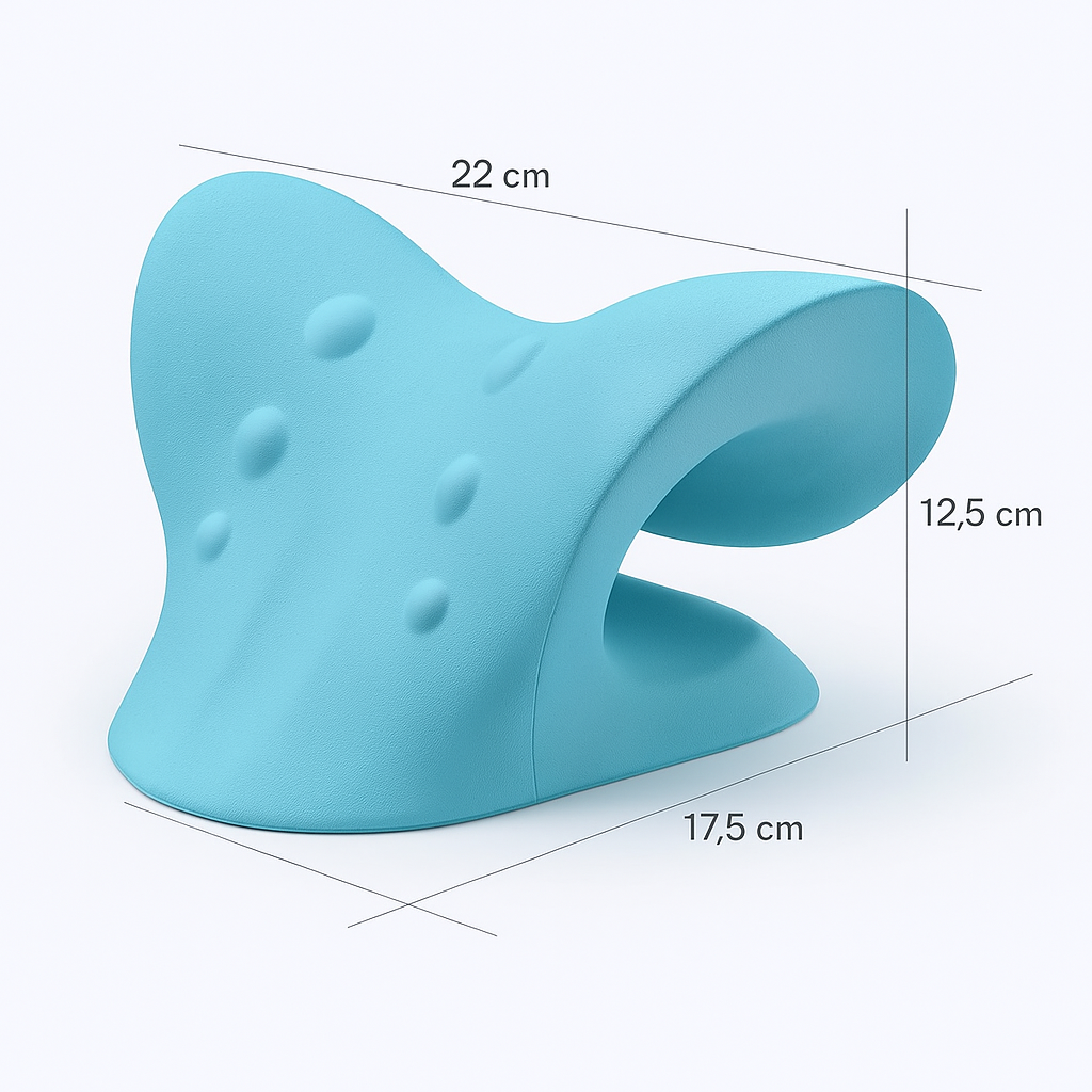 Almohada Para Cuello Hombros Tracción Cervical Alivio Dolor