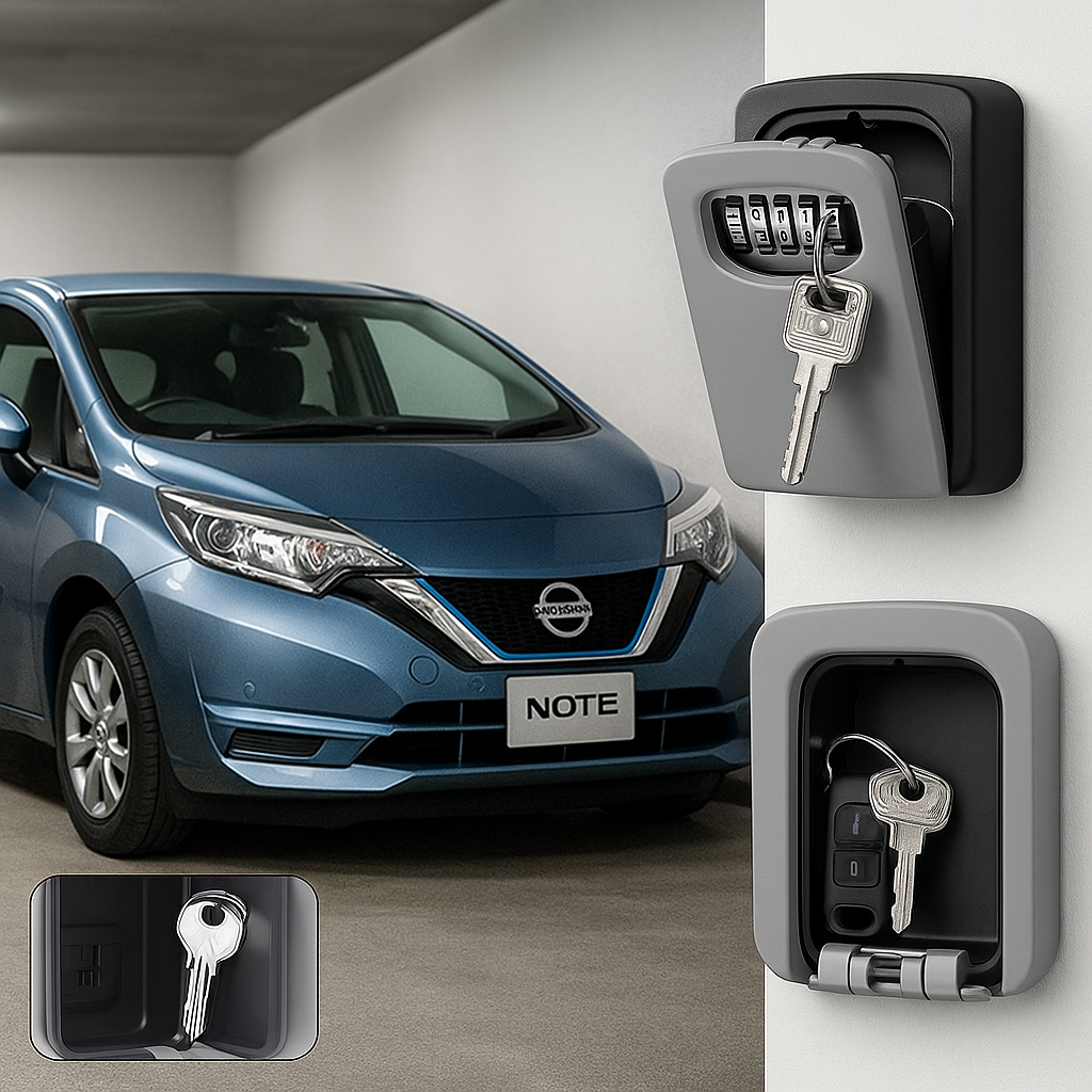 Caja Fuerte Seguridad Guarda Llaves Pared Con Combinacion