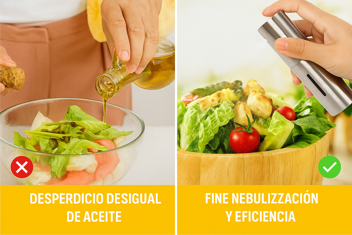 Spray Aceite Vinagre Dispensador Liquidos Rociador Aceitera