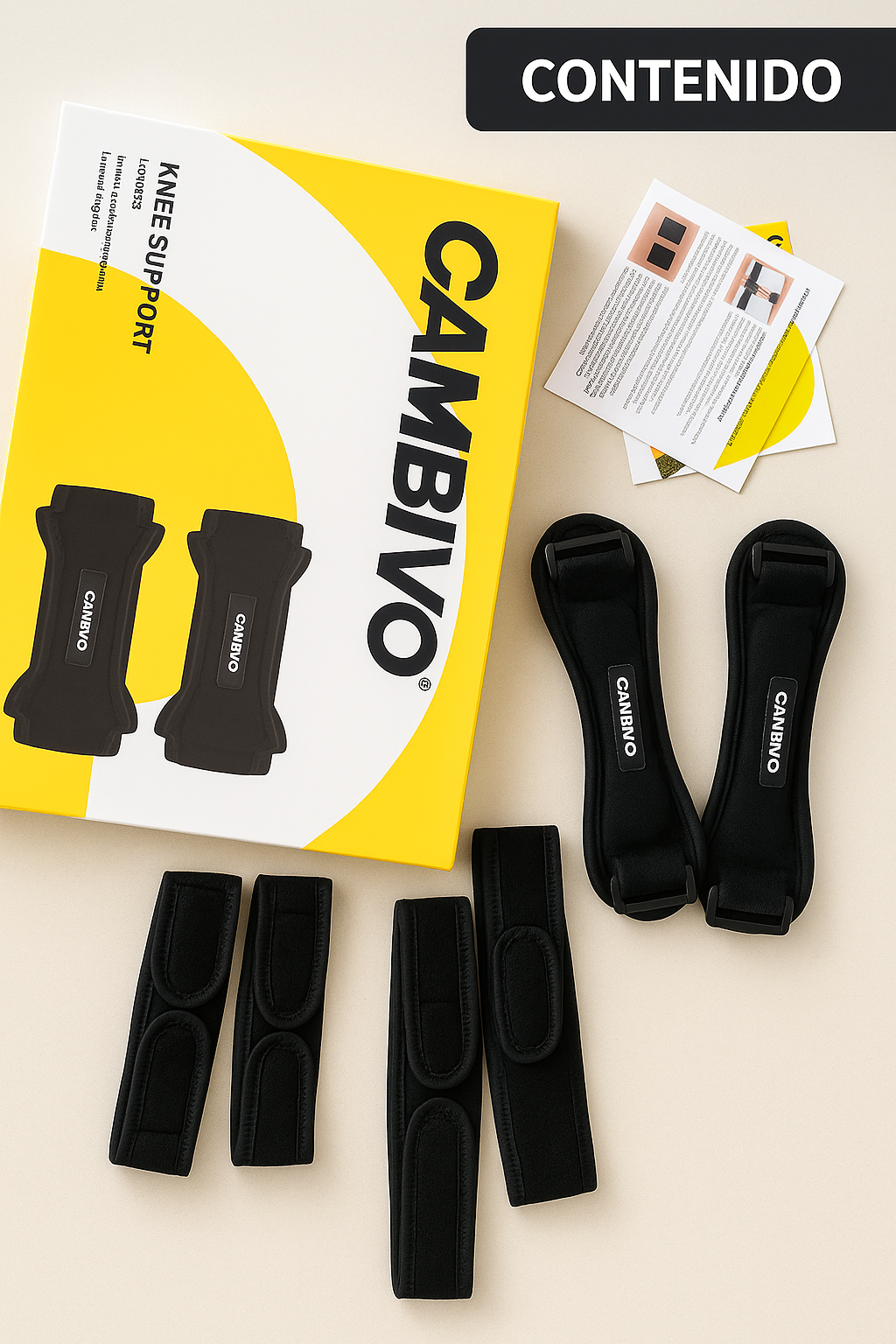 Soporte Rotuliano Ajustable +Banda Infantil Dolor De Rodilla