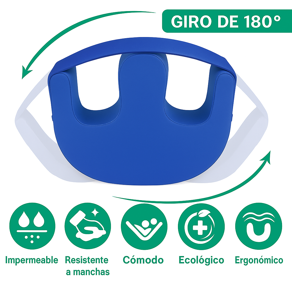 Almohadón De Giro Piernas Ortopédico Cuidado De Ancianos