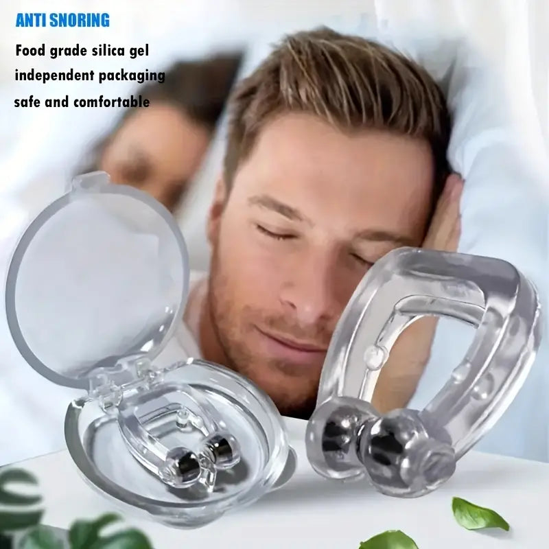 X 3 Apnea Sueño Antironquido Magneticos Mejora Respiracion